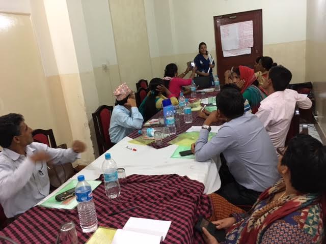AF Organized Capacity Building Training to the Conflict Victims