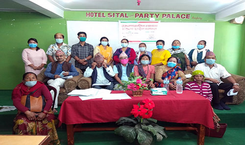 Advocacy Forum- Nepal organized Meeting on the Transitional Justice in Baglung