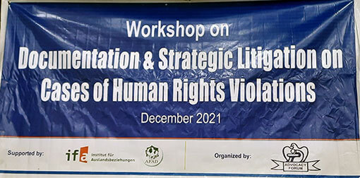 Advocacy Forum - Nepal conducts Workshop on Documentation and Strategic Litigation on Cases of Human Rights Violations in Lumbini